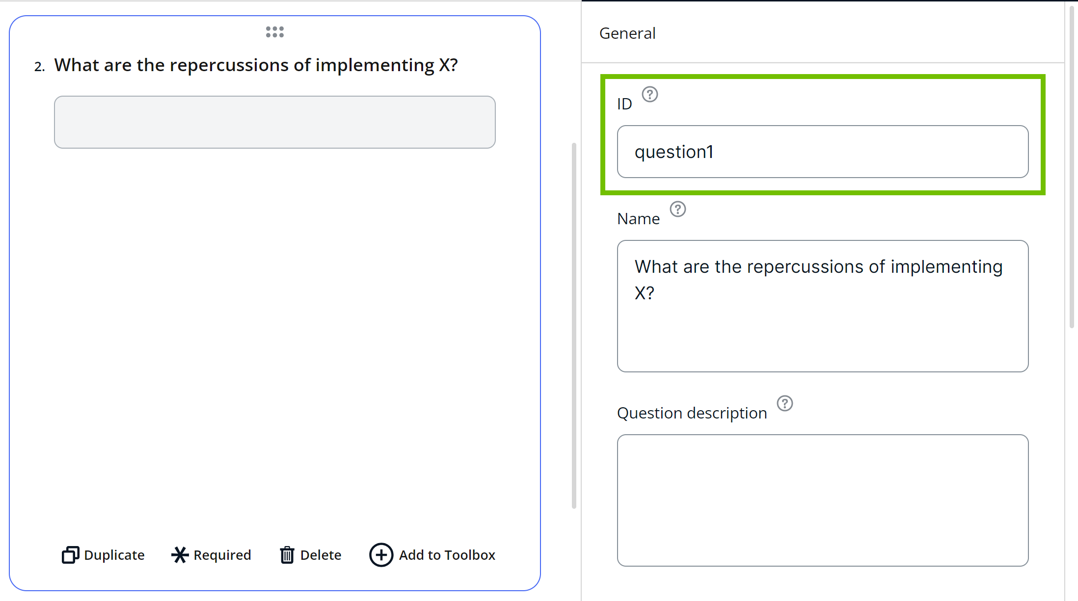 Text box and its properties Image of a text box and its properties