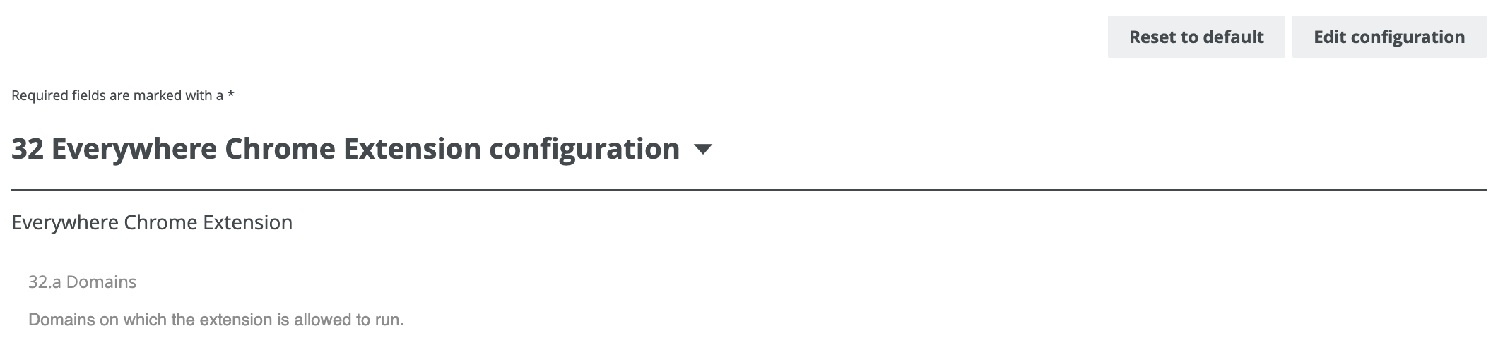 Browser Extension configuration in Collibra Console Browser Extension configuration in Collibra Console