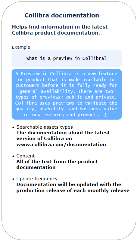 Image with information about  searching the product documentation via Collirba AI Copilot Image with information about  searching the product documentation via Collirba AI Copilot