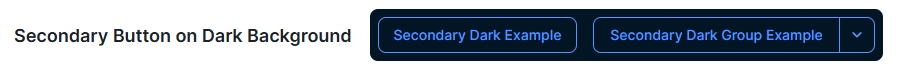 Image of a secondary button on a dark background