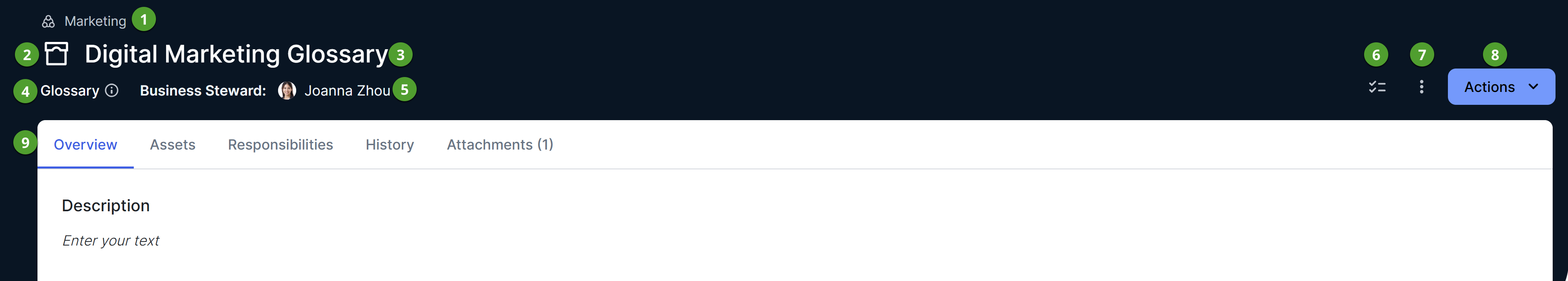 Domain page Image of a domain page