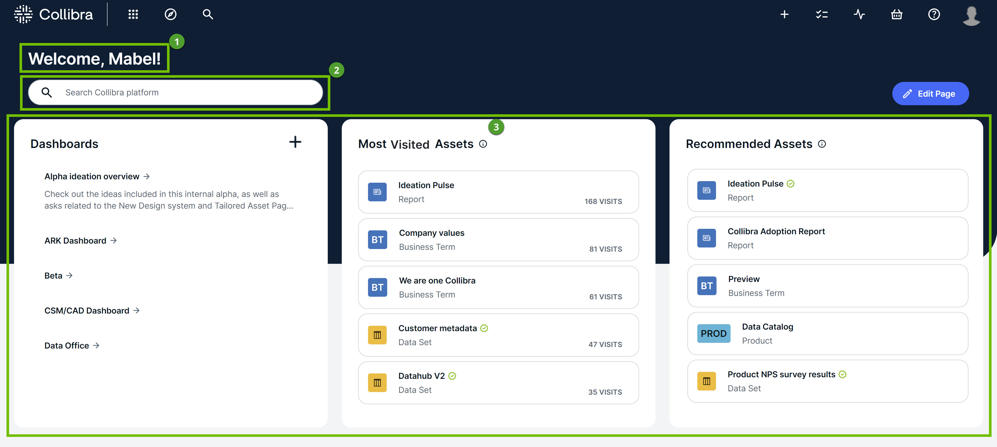 Image of the Homepage