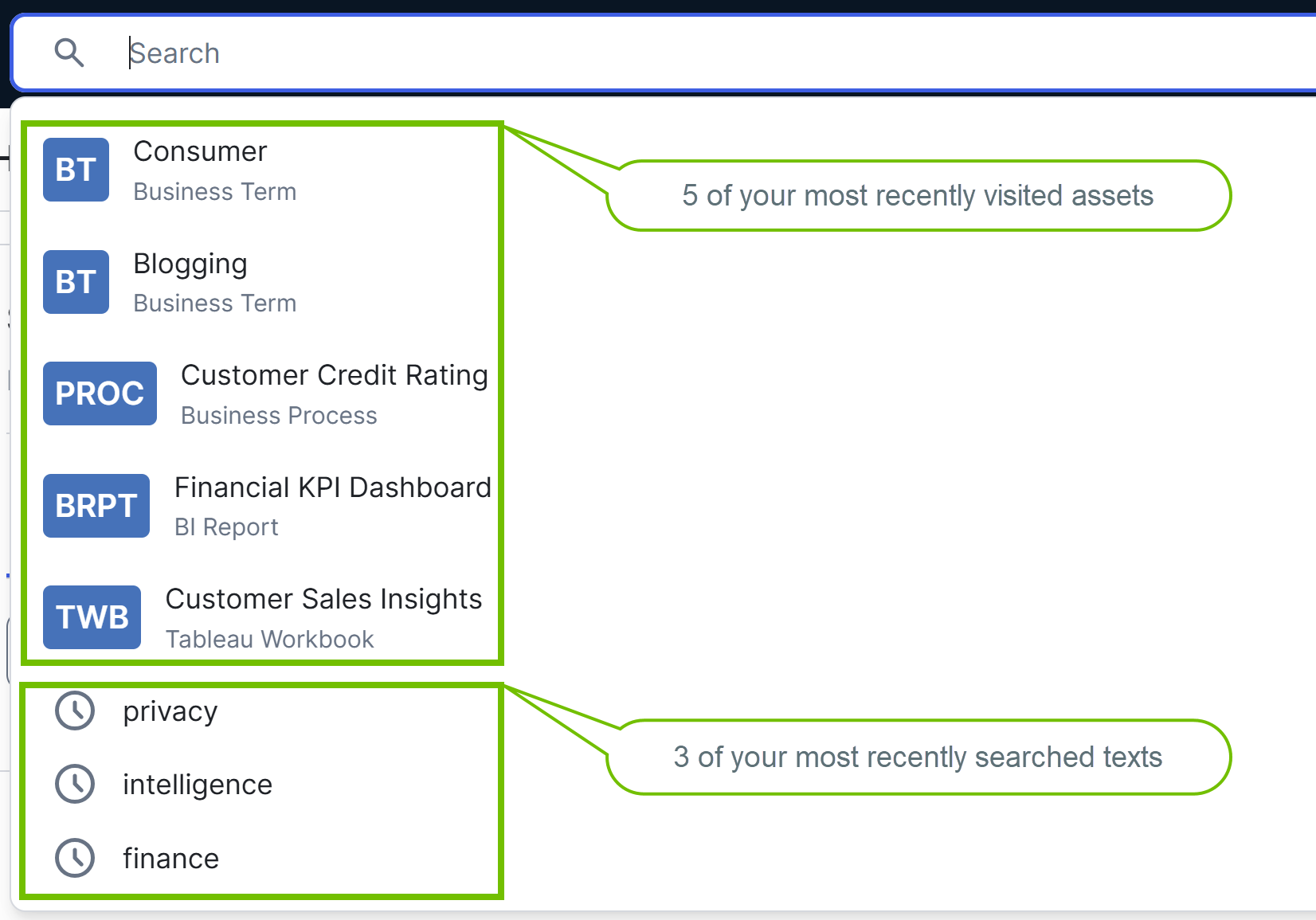 Search suggestions Image of search suggestions