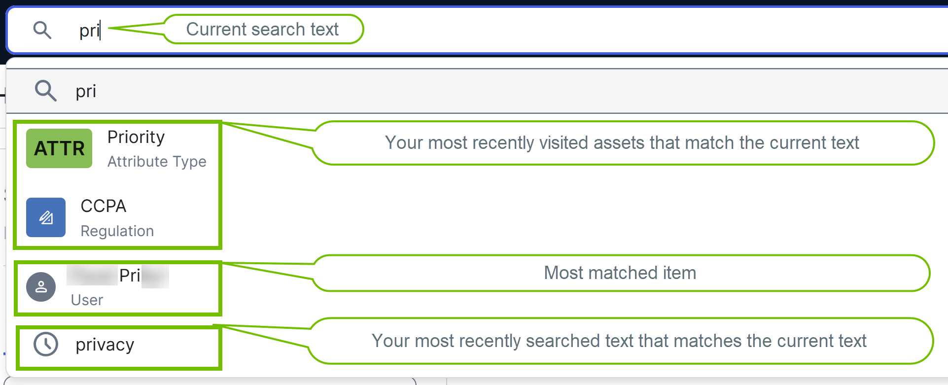 Search suggestions Image of search suggestions