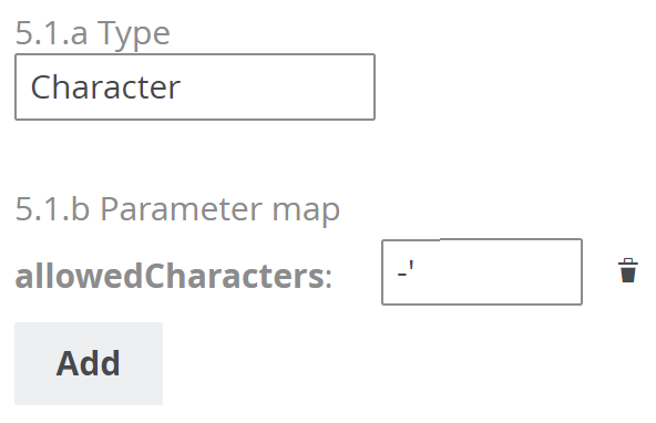 Tokenizer settings Tokenizer settings