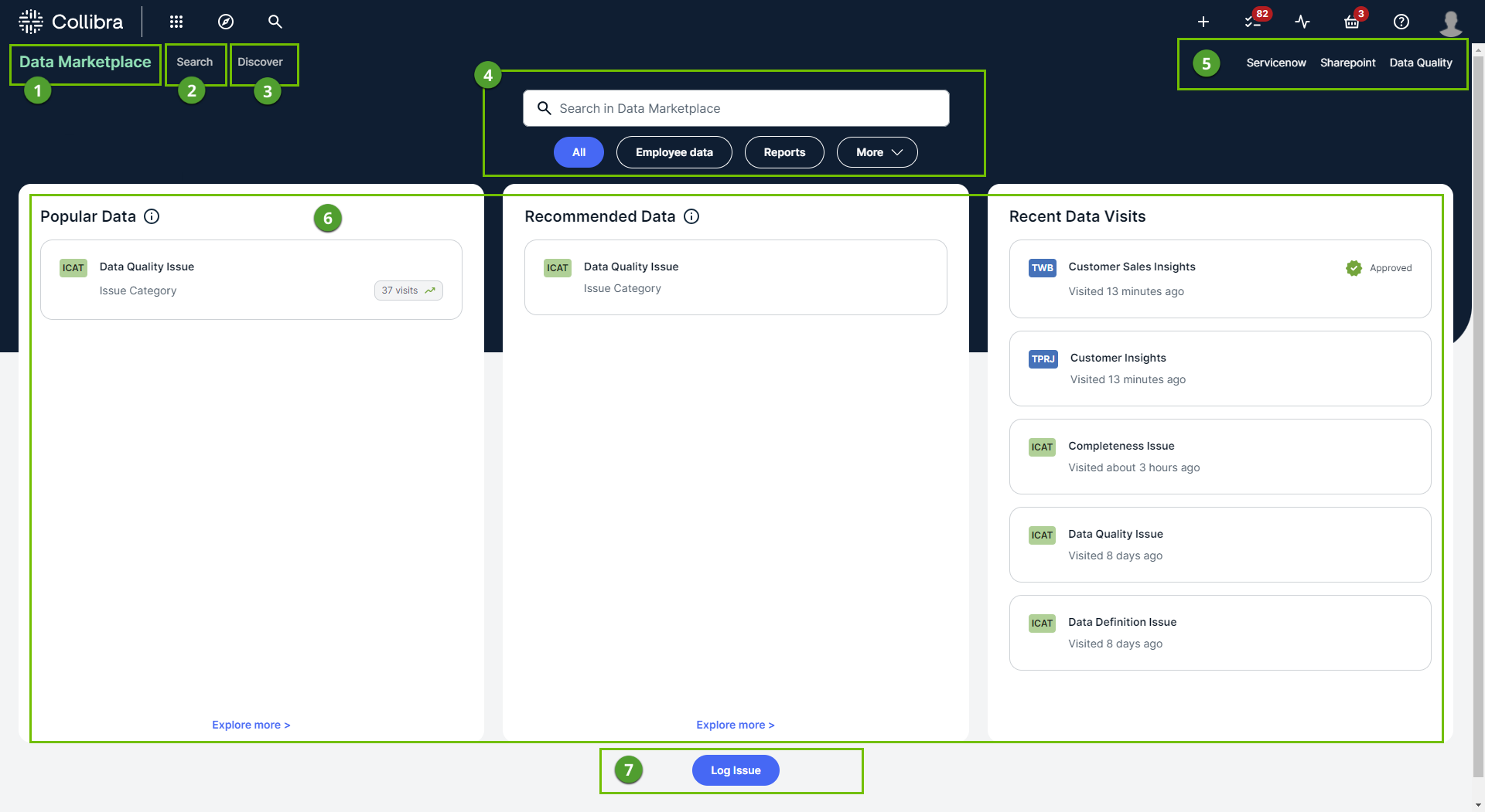 image of landing page in latest UI image of landing page in latest UI